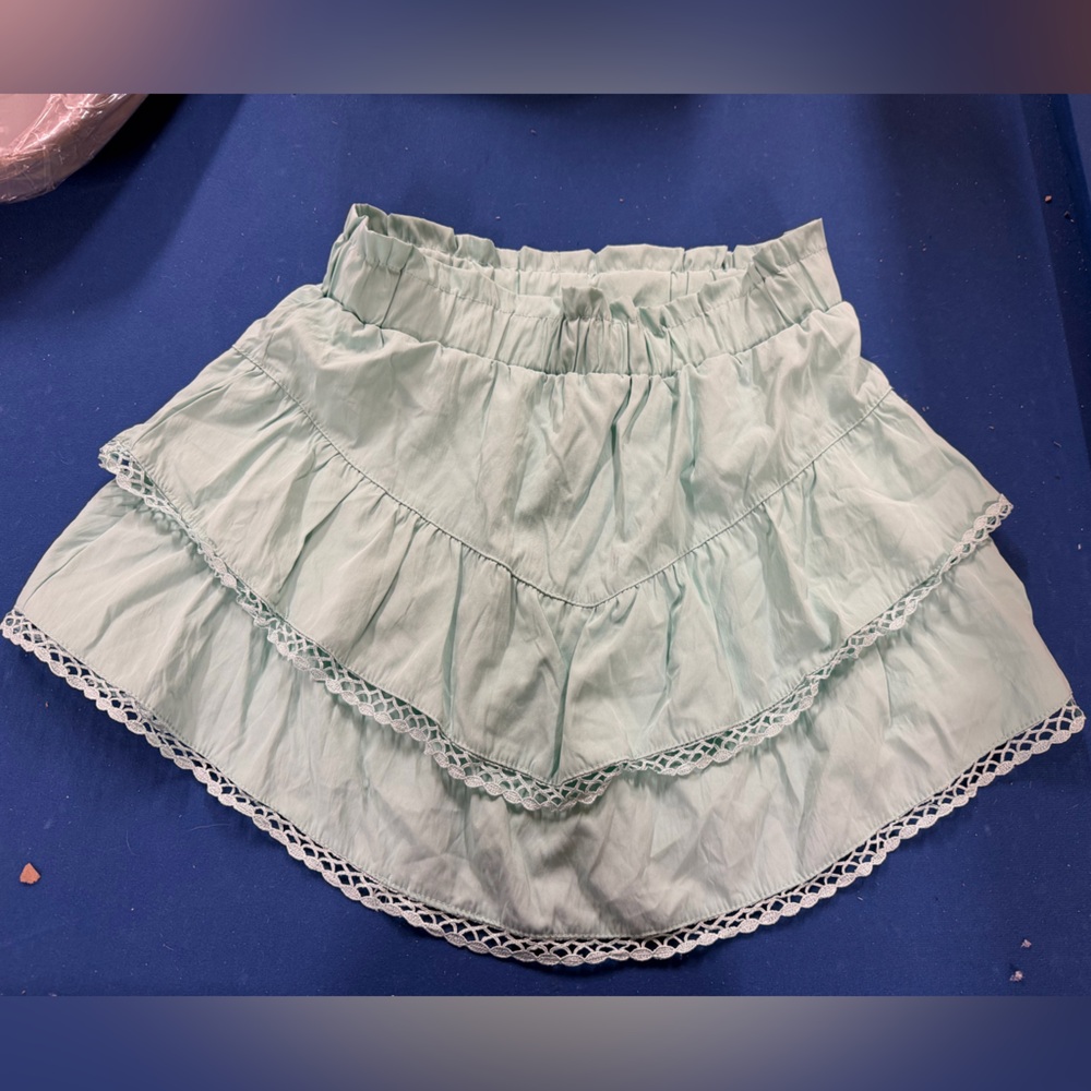 Light blue/mint skirt